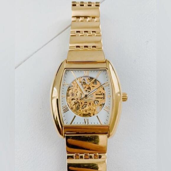 Auguste Galan Mens Gold Watch - Picture 7 of 17